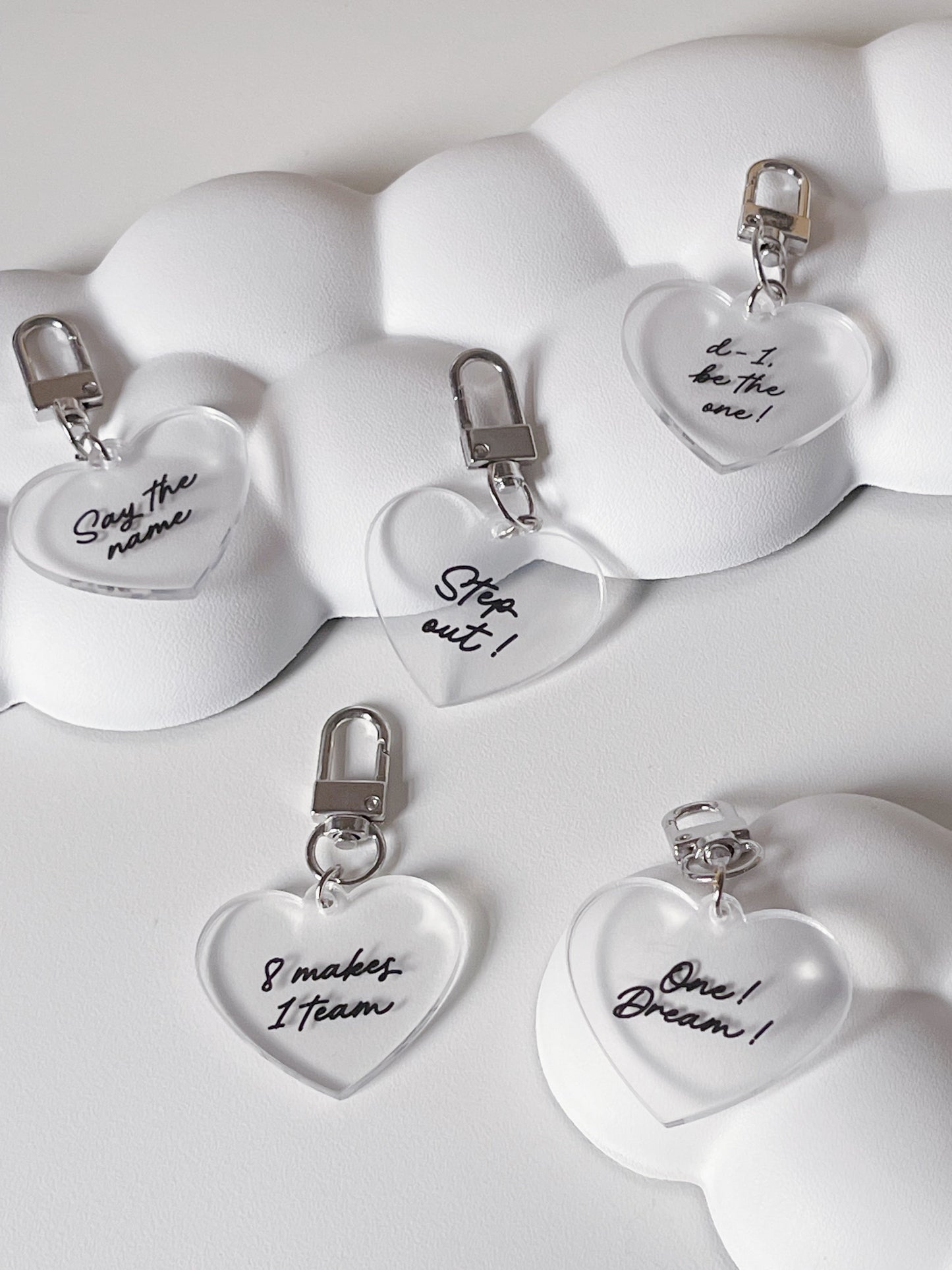 Stray Kids greeting acrylic keychain