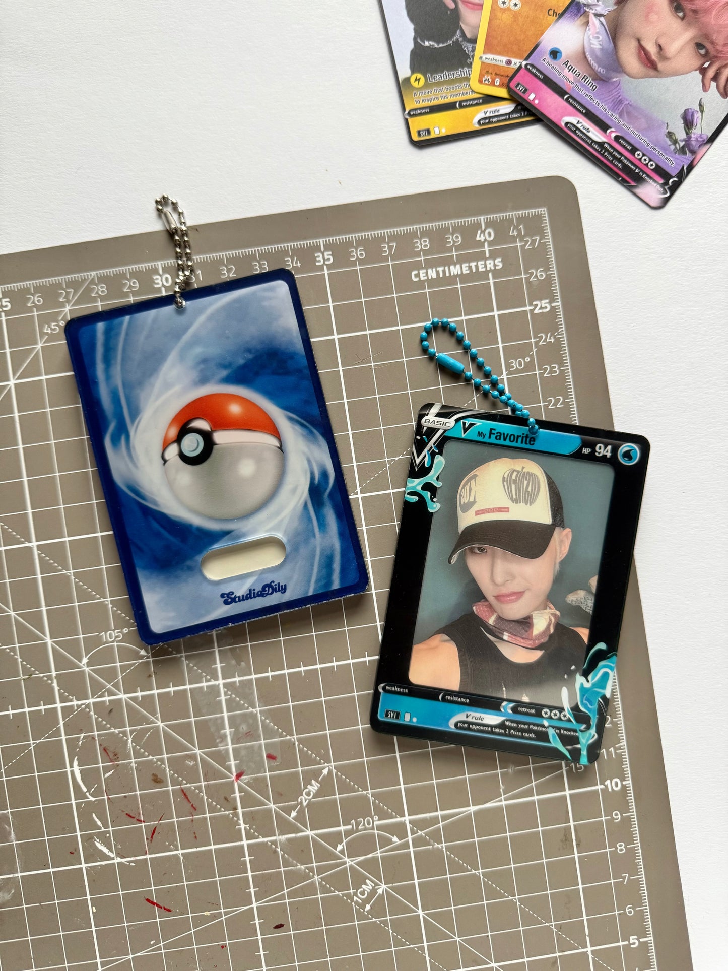 Trading card v2. acrylic photocard holder