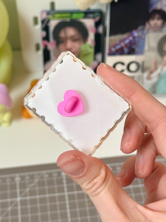 P1Harmony in Europe 2026 acrylic pin