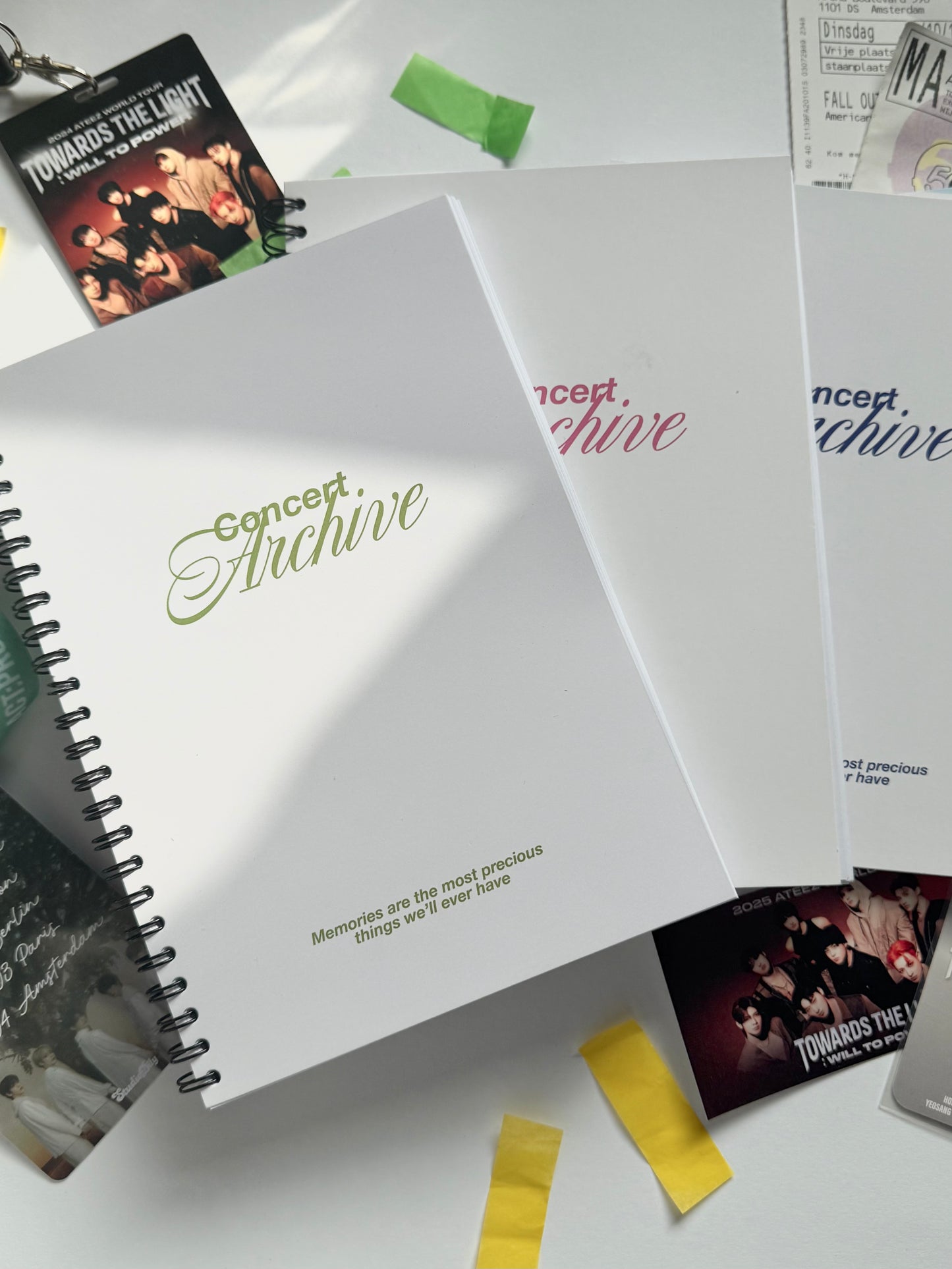 A5 Concert journal!