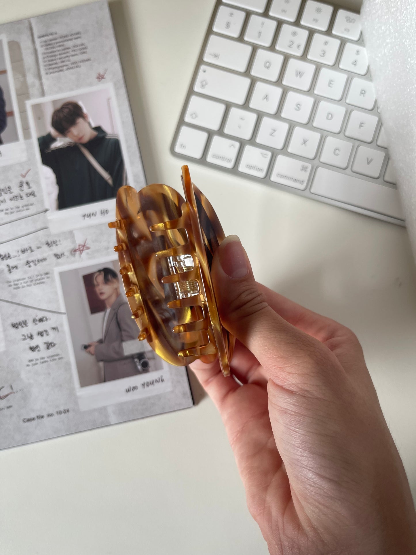 Ateez inspired hair clip