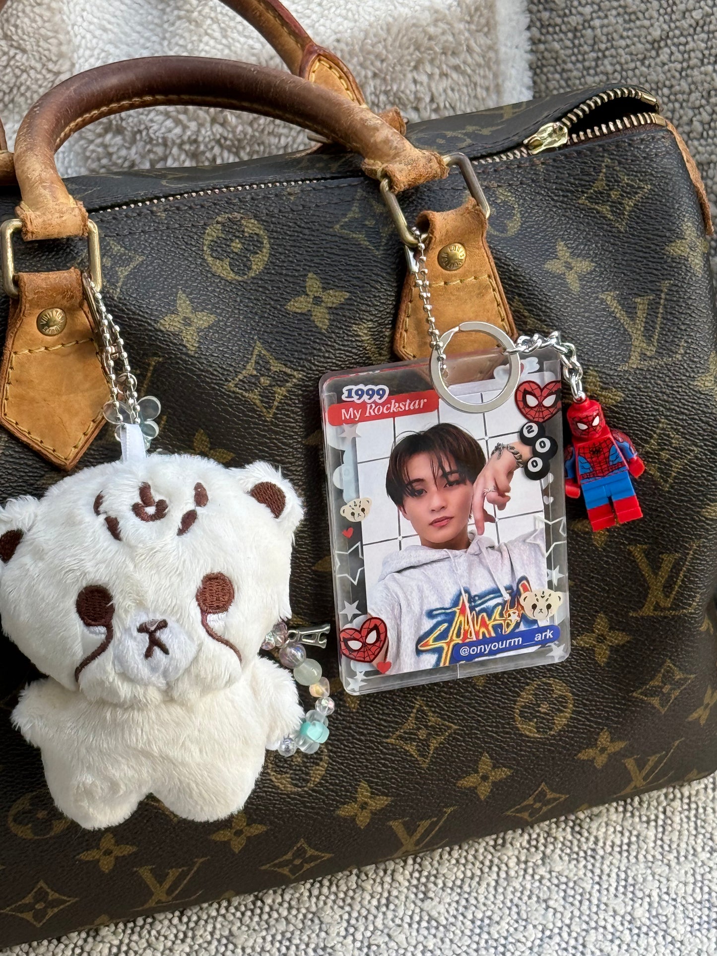 Mark "1999" acrylic double sided photocard holder