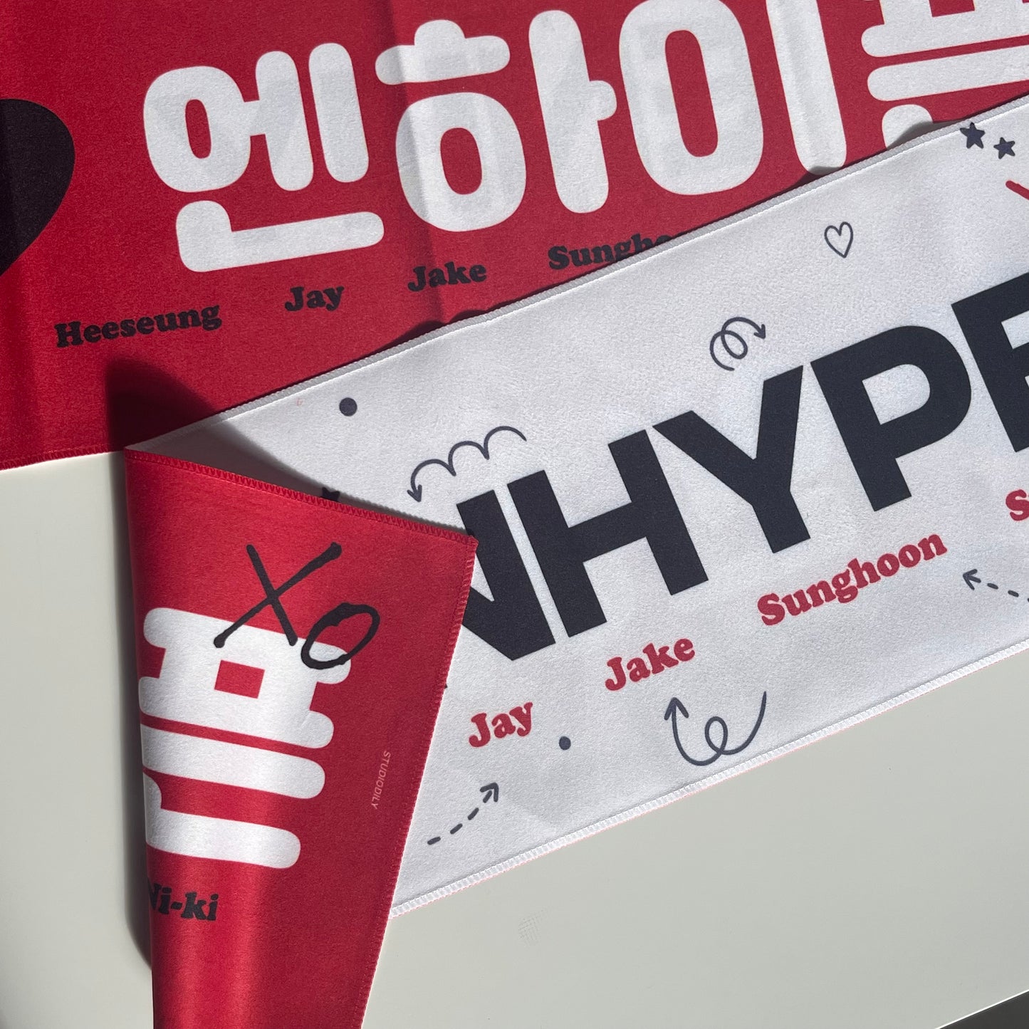 Enhypen fabric cheering slogan
