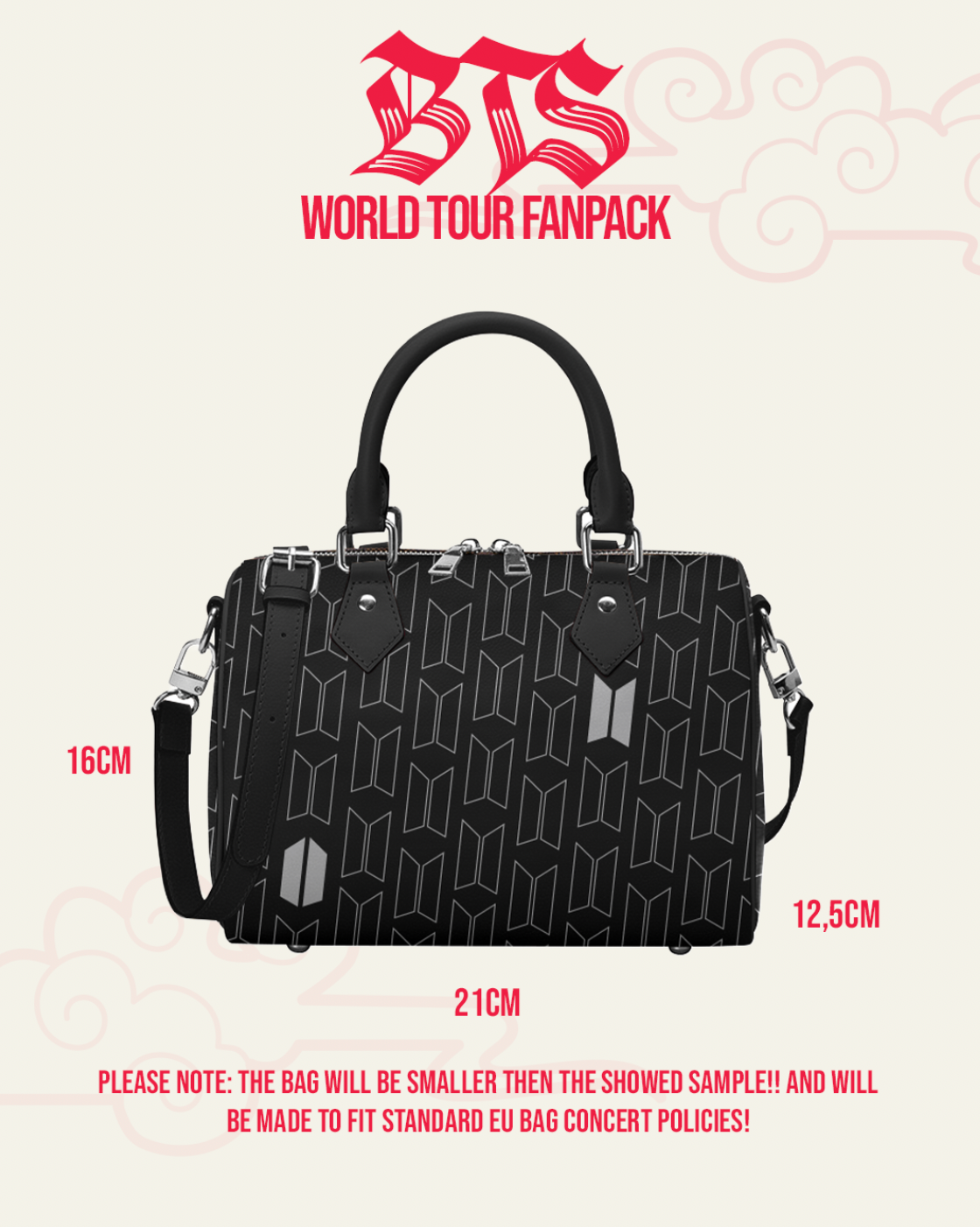 BTS small concert bag