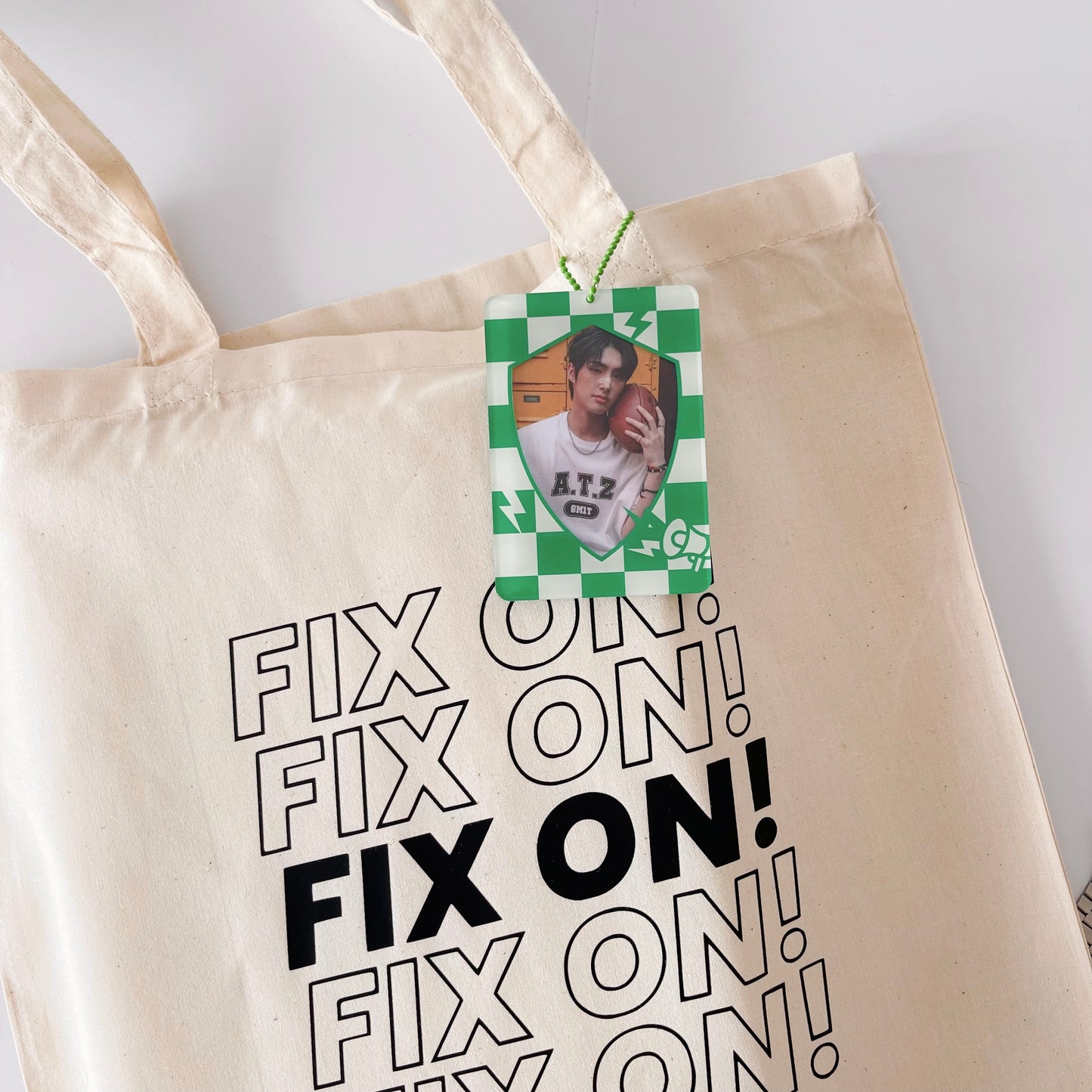 Ateez Mingi "Fix On" Tote bag