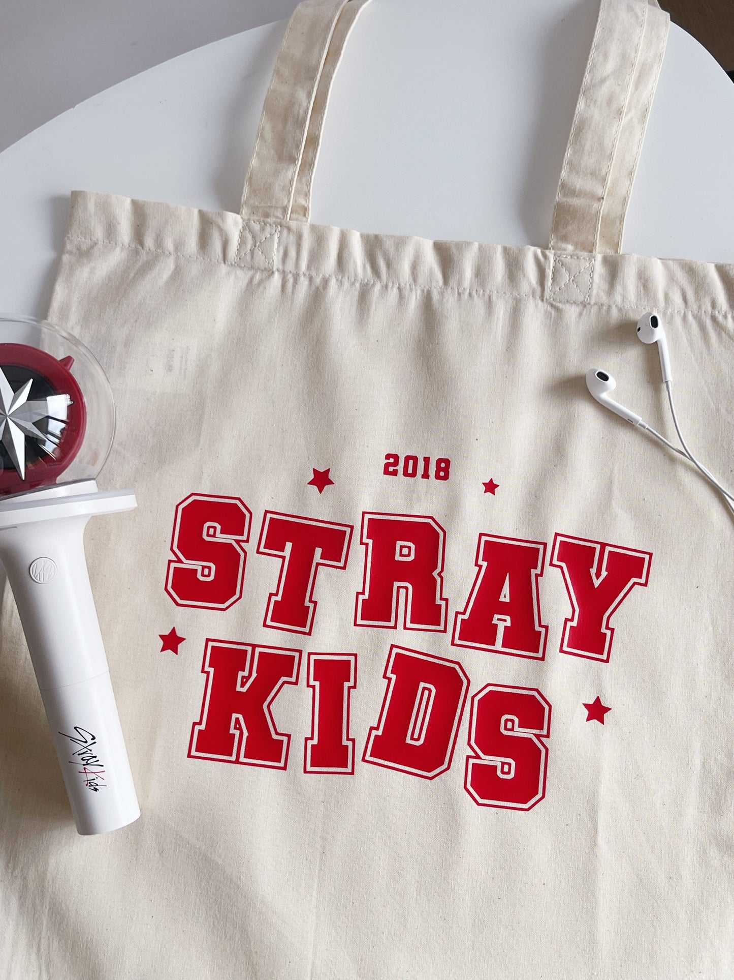 Stray Kids "college inspired" Tote bag