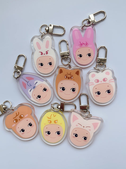 SKZOO Angels acrylic keychain