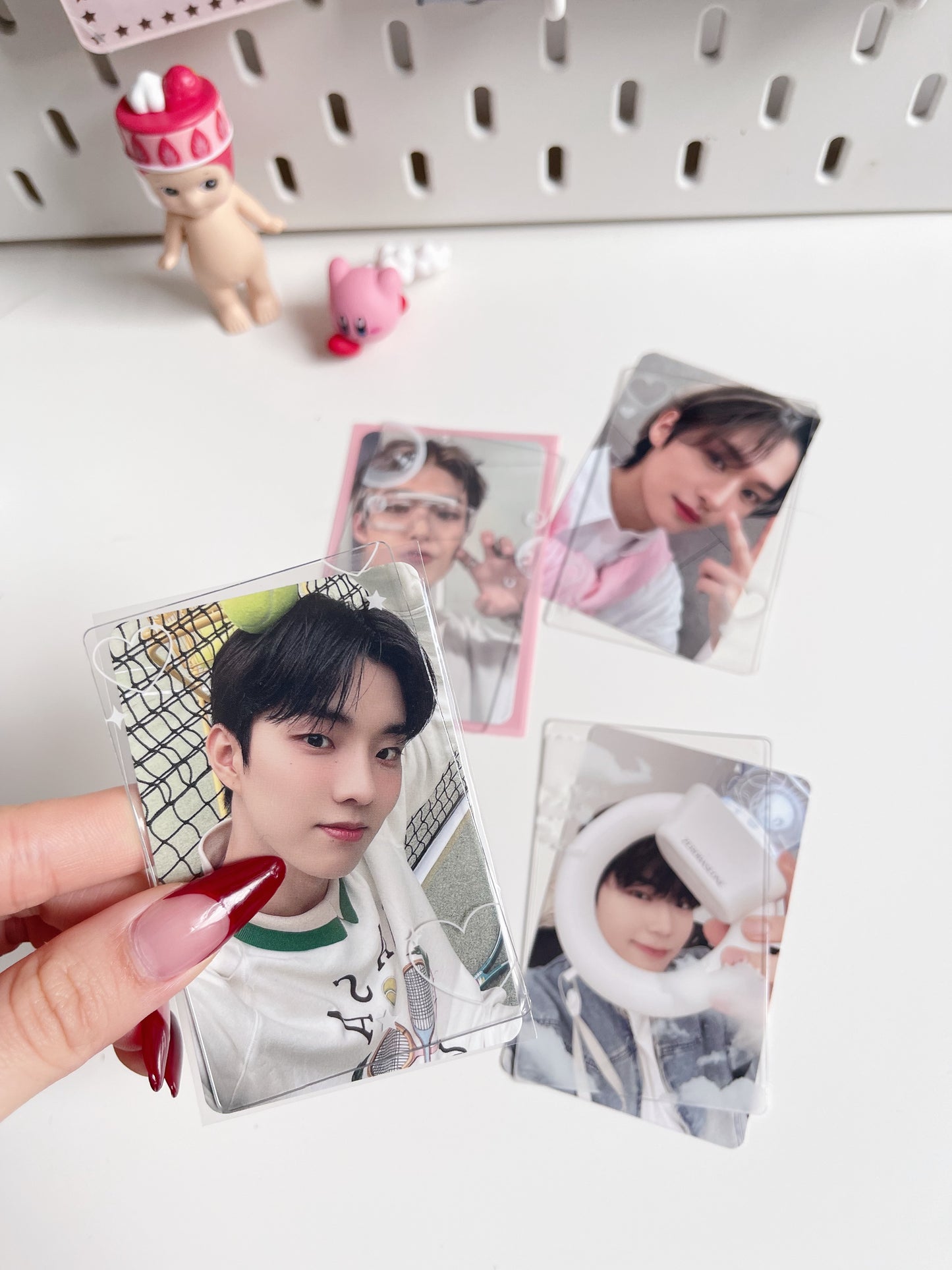 Clear photocard deco frames set!