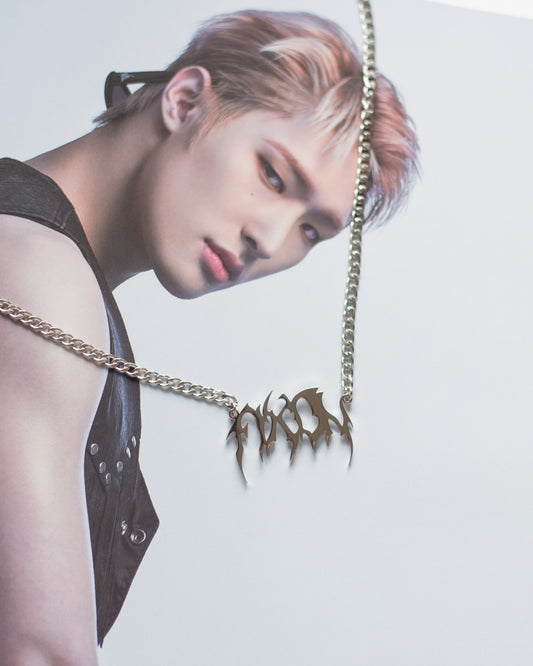 Ateez Mingi "Fix on" necklace