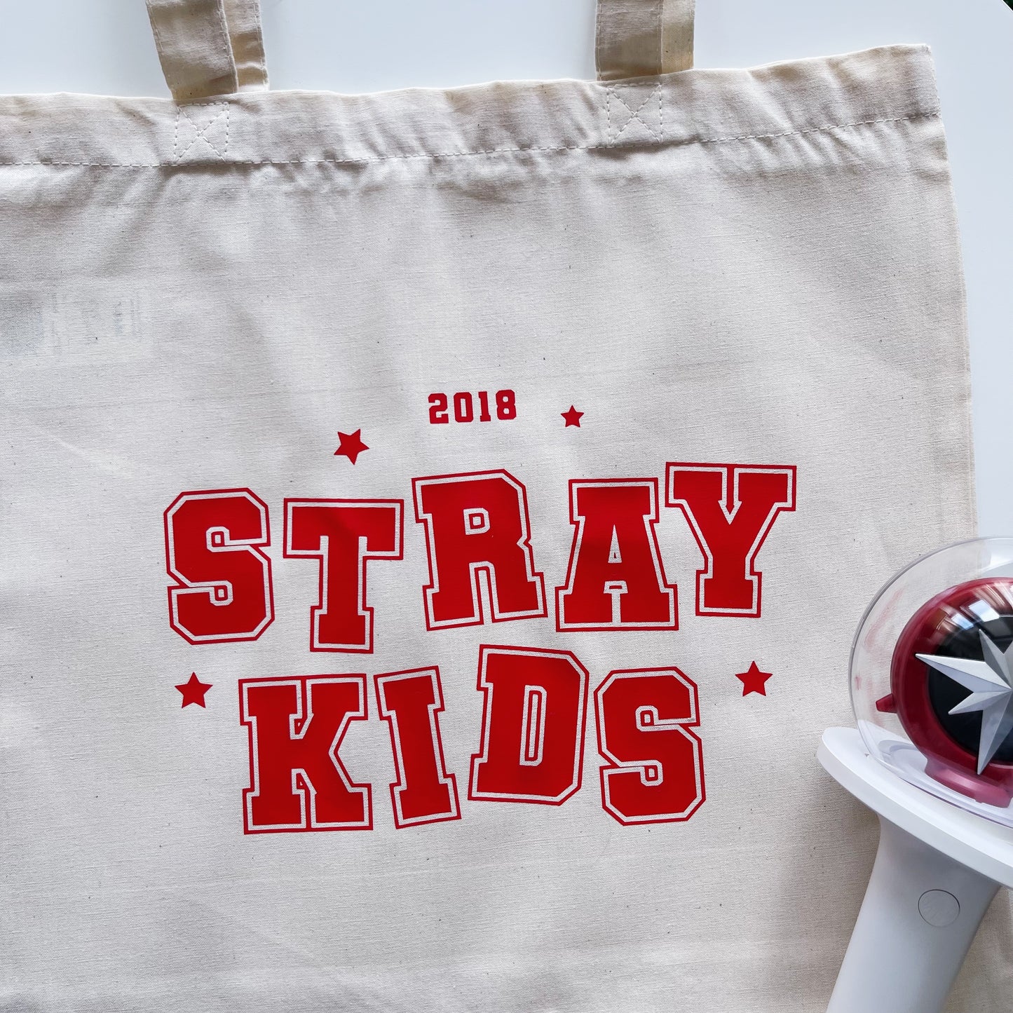 Stray Kids "college inspired" Tote bag