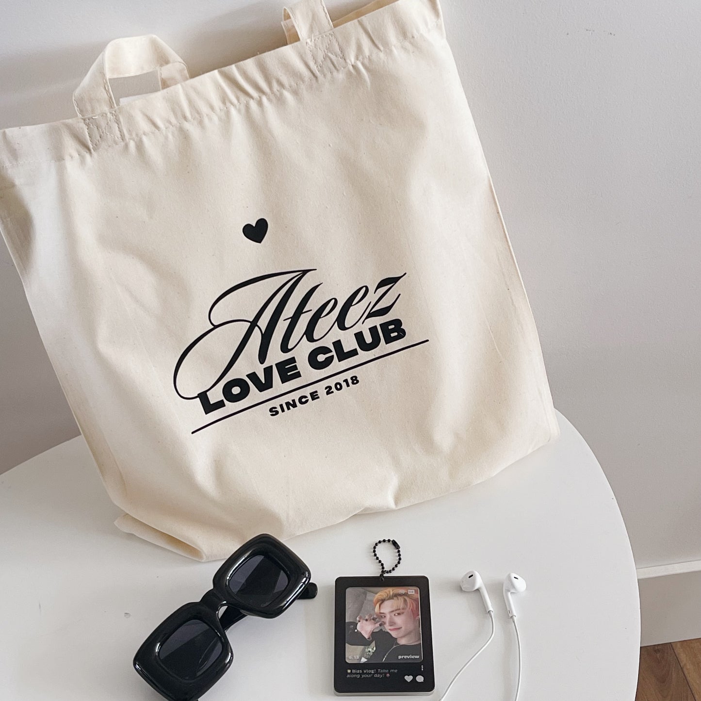 Ateez "Love Club" Tote bag