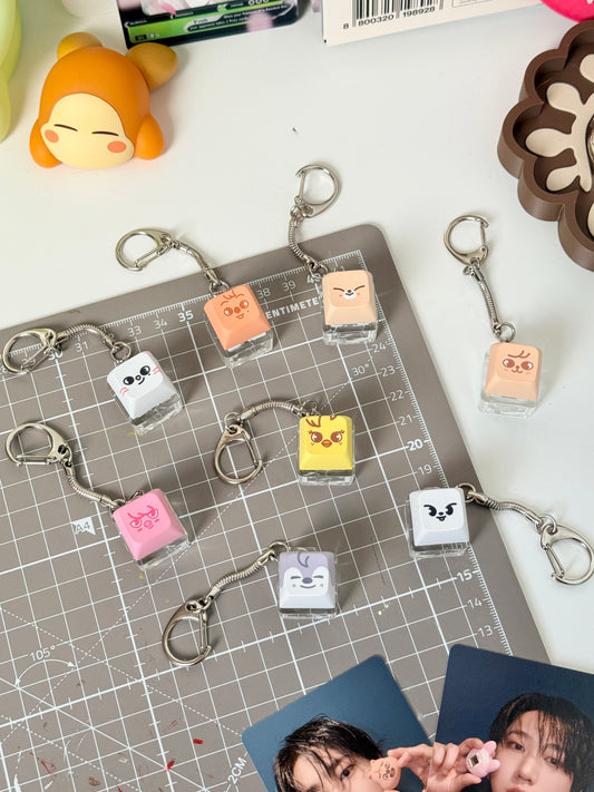 SKZOO keycap keychain!