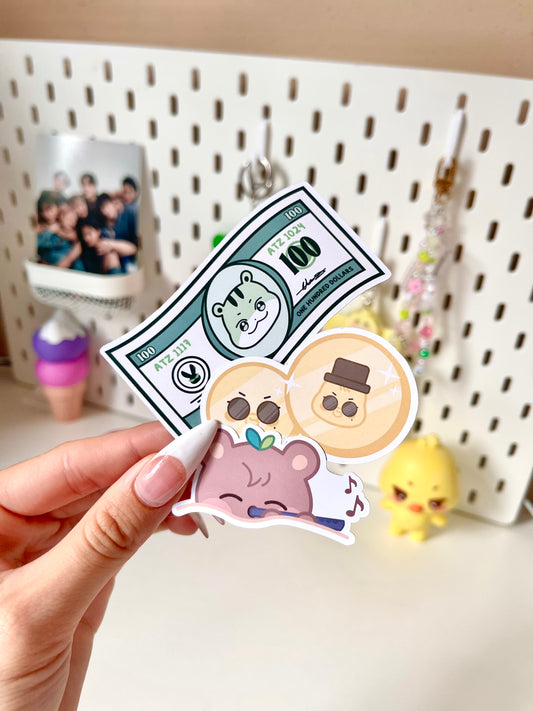 [ Secret shop! ] June sticker club stickers!