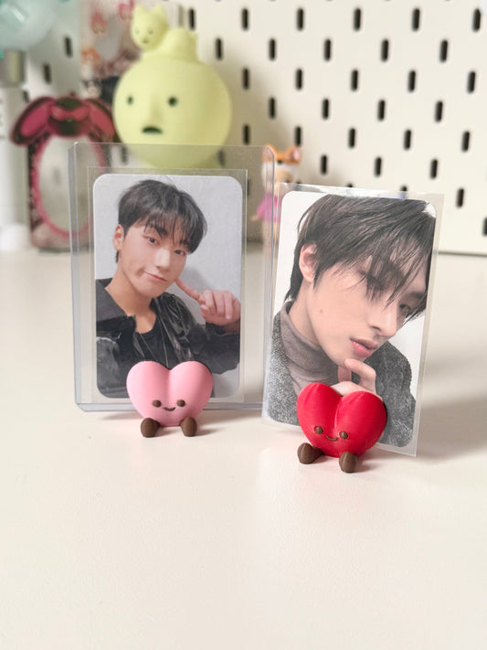 Heart toploader holder
