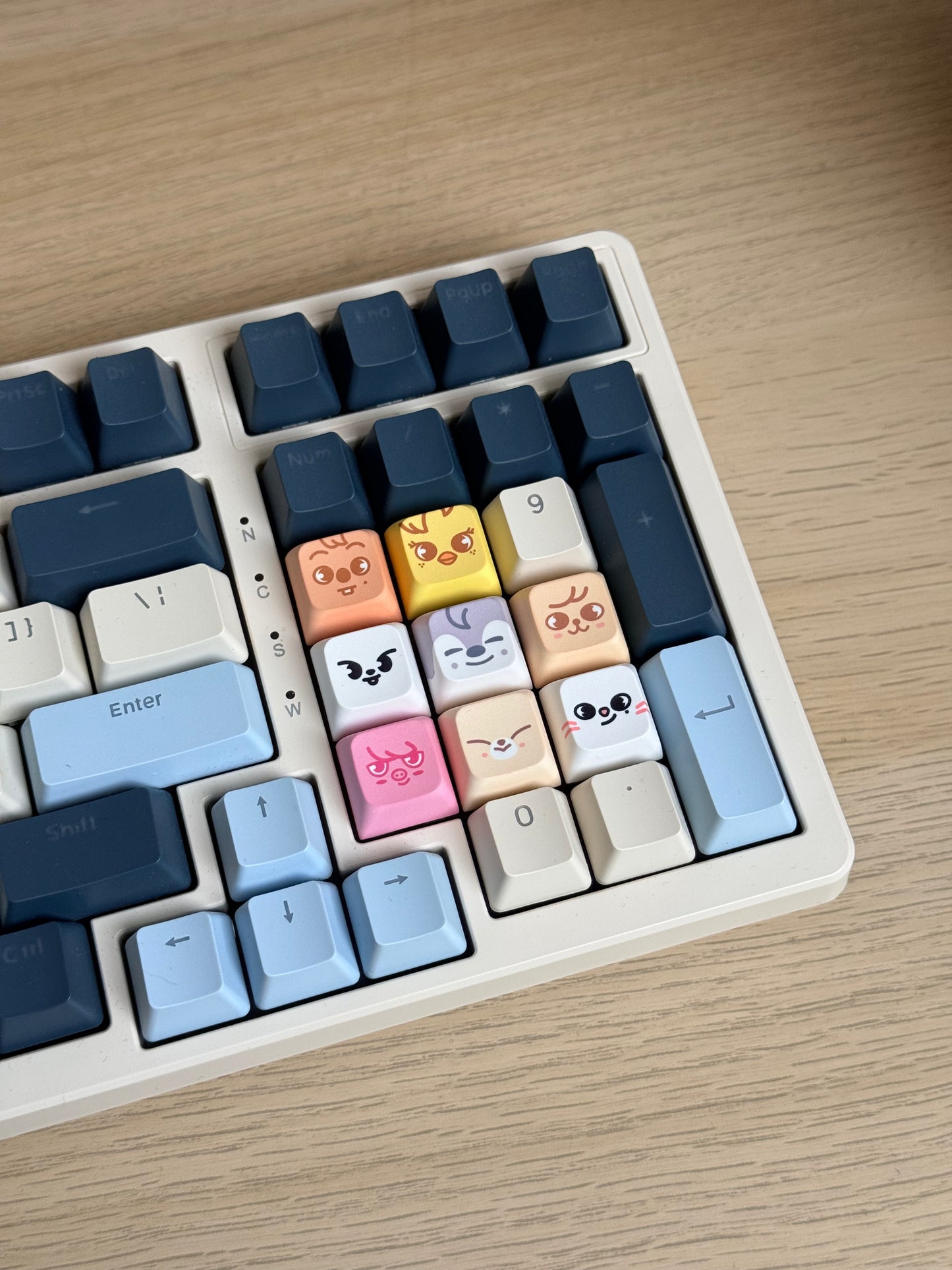 SKZOO loose keycaps