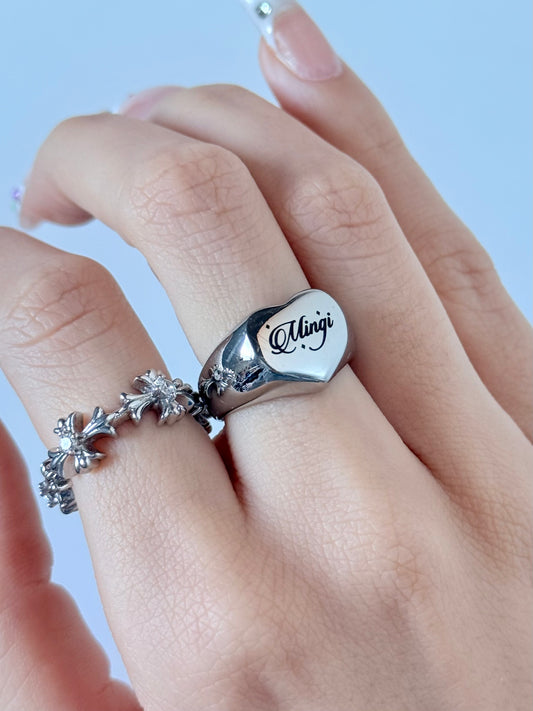 [ PREORDER ] Ateez bias hearts ring
