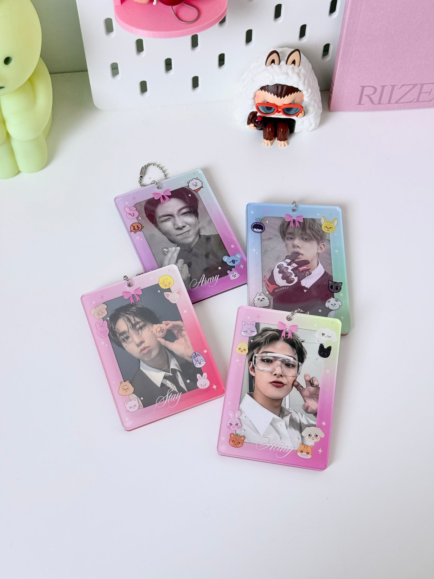 Fandom acrylic photocard holder