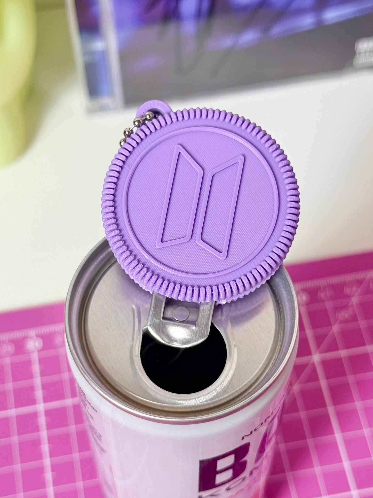 BTS cookie nail saver soda can opener