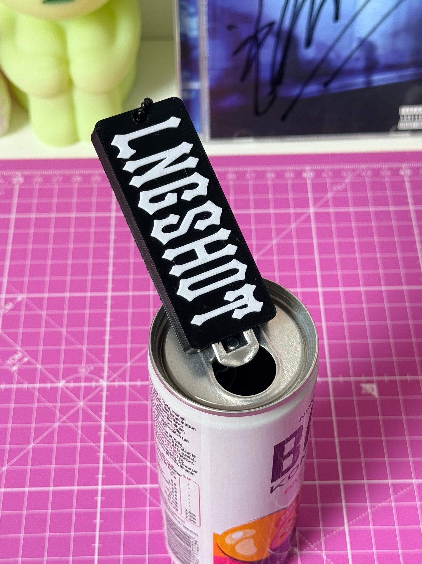 LNGSHOT nail saver soda can opener