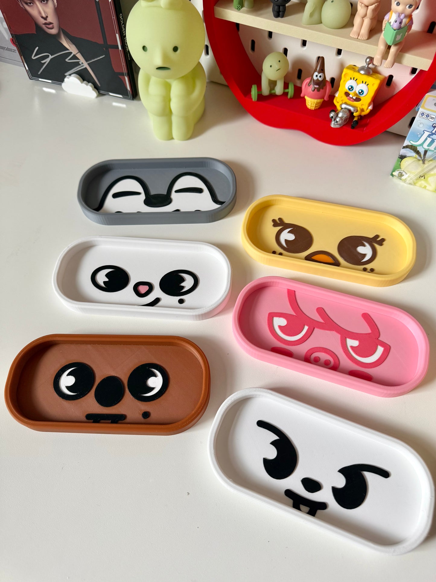 Stray Kids glasses tray / trinket dish