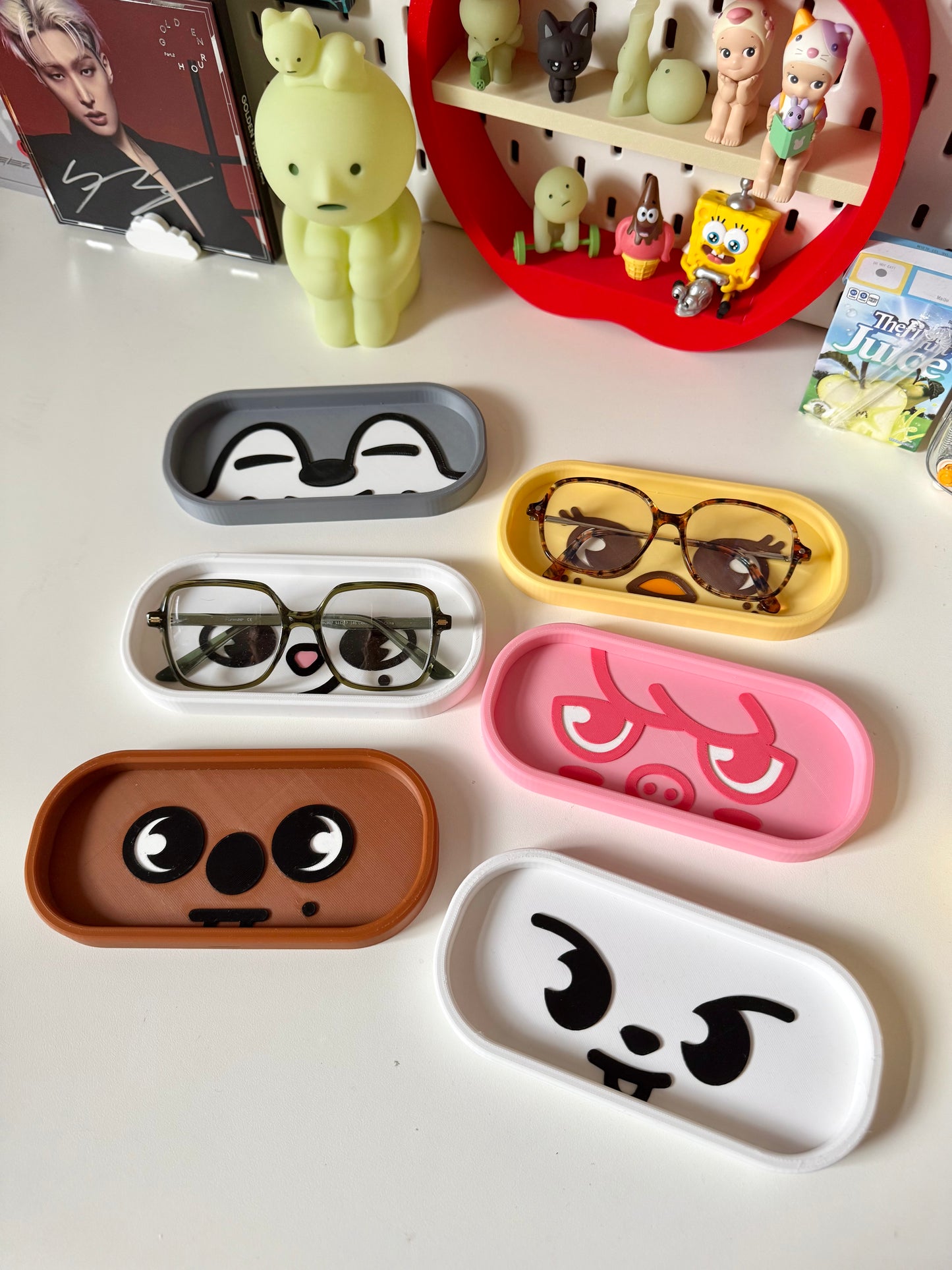 Stray Kids glasses tray / trinket dish