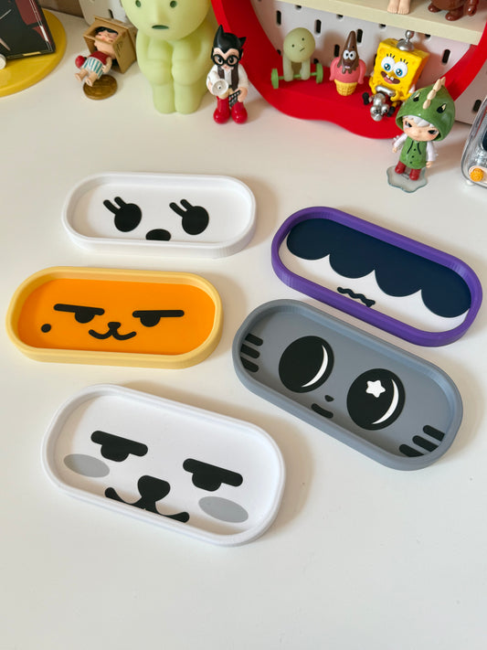 Txt glasses tray / trinket dish