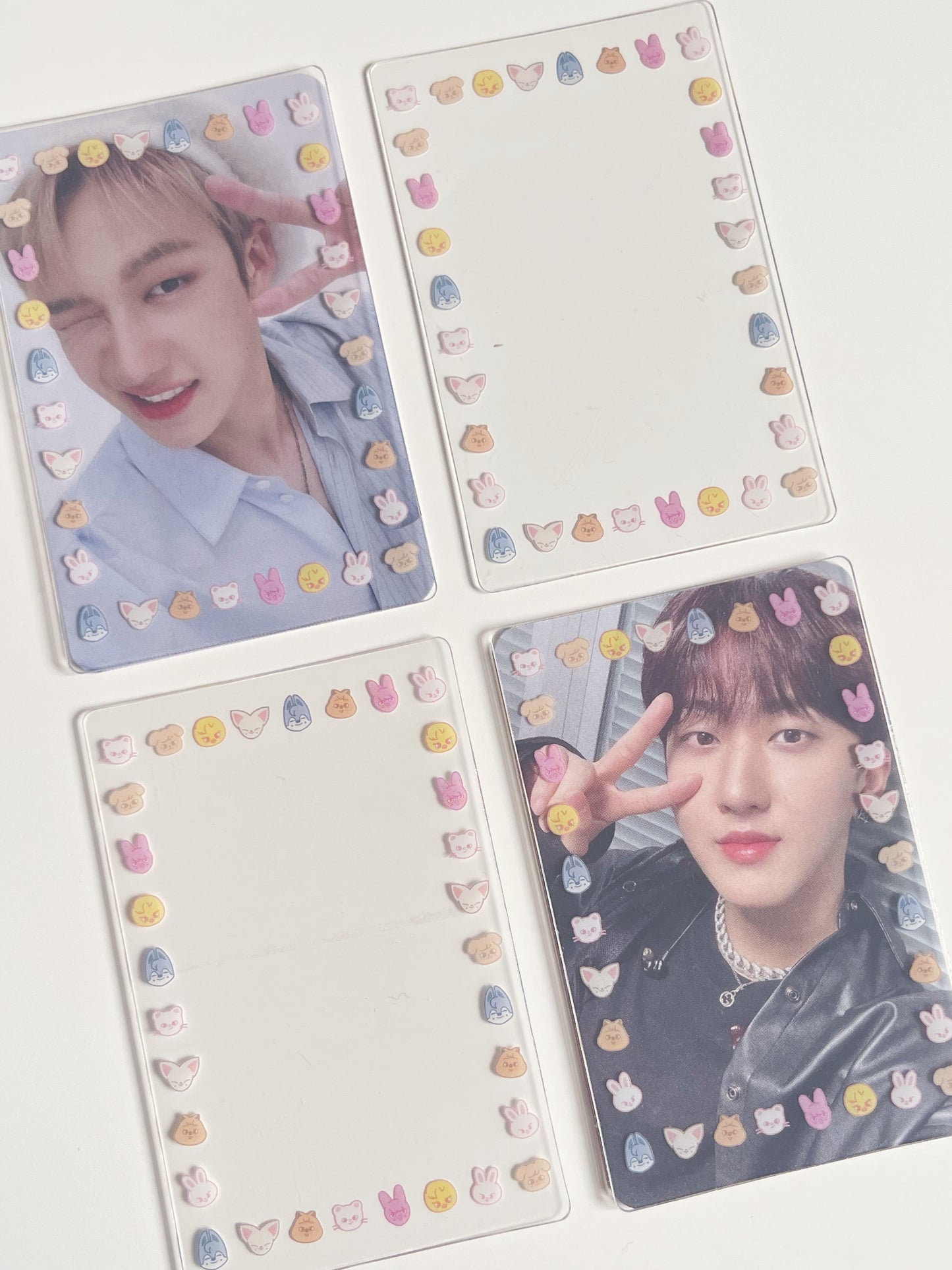 Stray Kids inspired photocard deco frames!