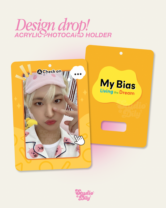 TD:LTD Game inspired acrylic photocard holder