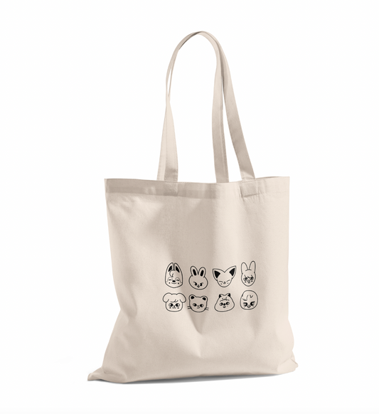 Stray Kids "animal" tote bag