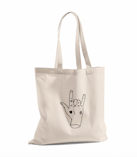 BTS "jungkook" tote bag