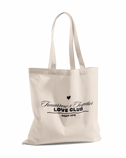 TXT love club tote bag