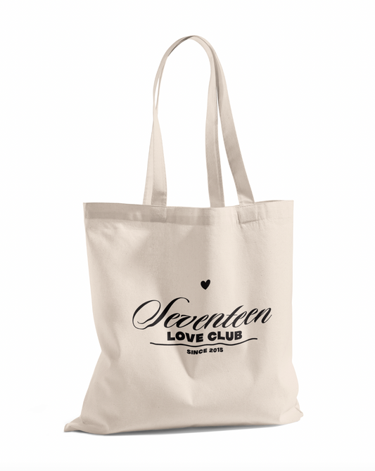 Seventeen love club tote bag