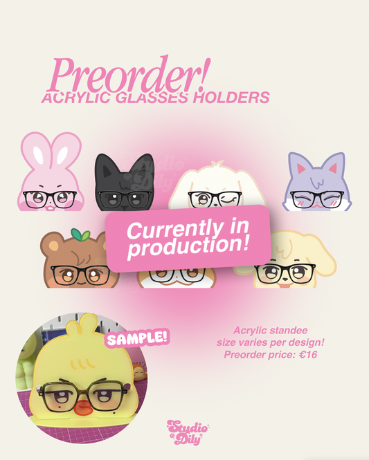[ PREORDER ] Aniteez acrylic glasses display