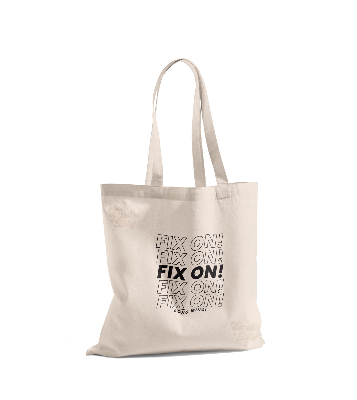 Ateez Mingi "Fix On" Tote bag